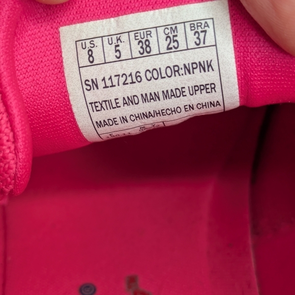 Skechers Bob Hot Pink Sneaker 8 - Picture 8 of 8